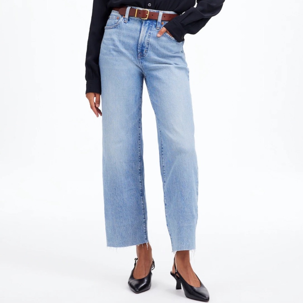 Madewell Perfect Vintage Tall High Rise Crop Jeans